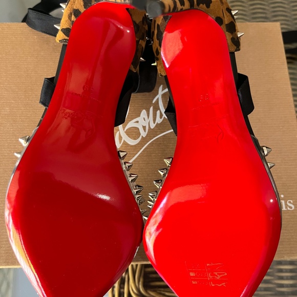 CHRISTIAN LOUBOUTIN Méchante Reine Heels - size 39 (NEVER WORN!) - Picture 11 of 16